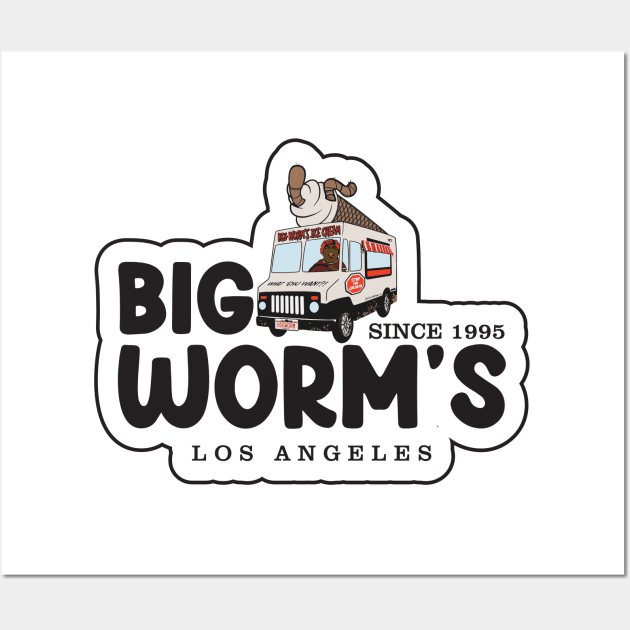 Big Worm's Ice Cream Wall Art by aidreamscapes